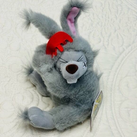 Meanies Bad Hare Day Series 3 Plush 1999 The Idea Factory 7" Stuffed Animal NWT. - Picture 1 of 5